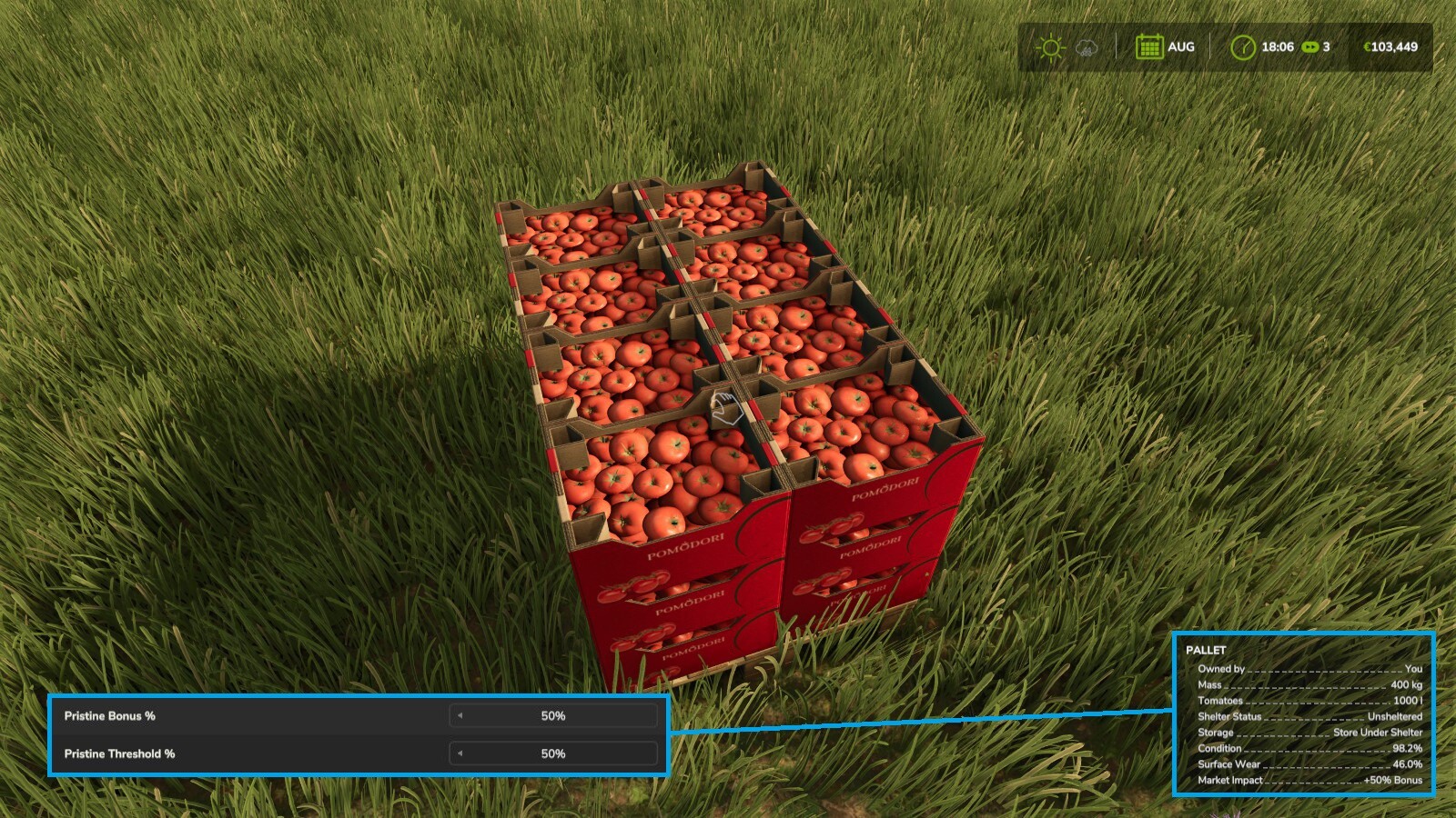 Storage Overhaul: Pallet Degradation System