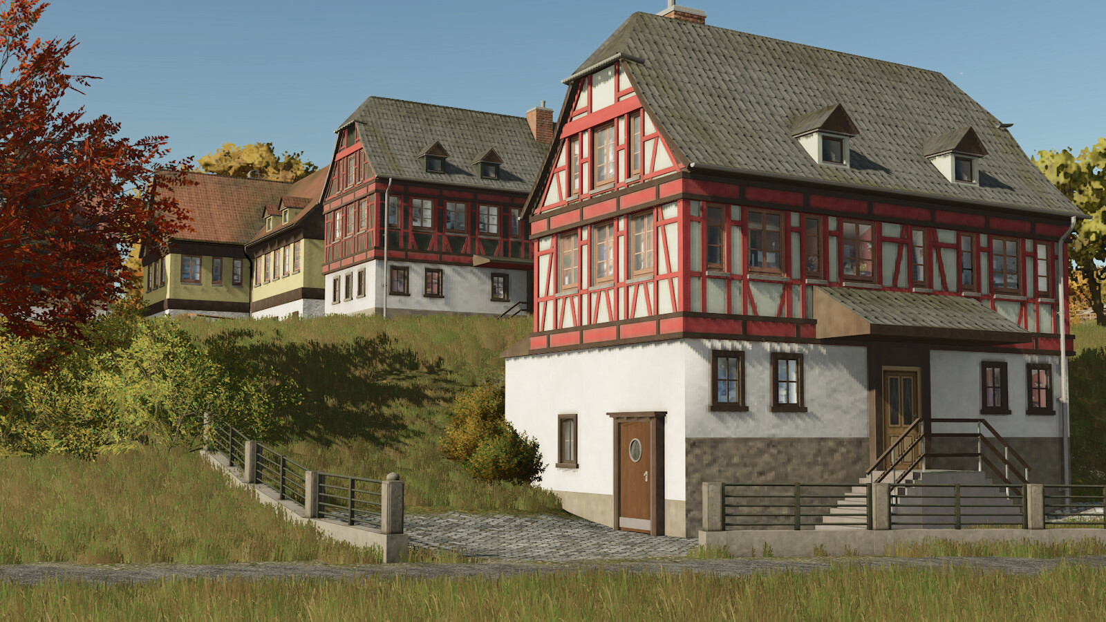 Timbered Houses