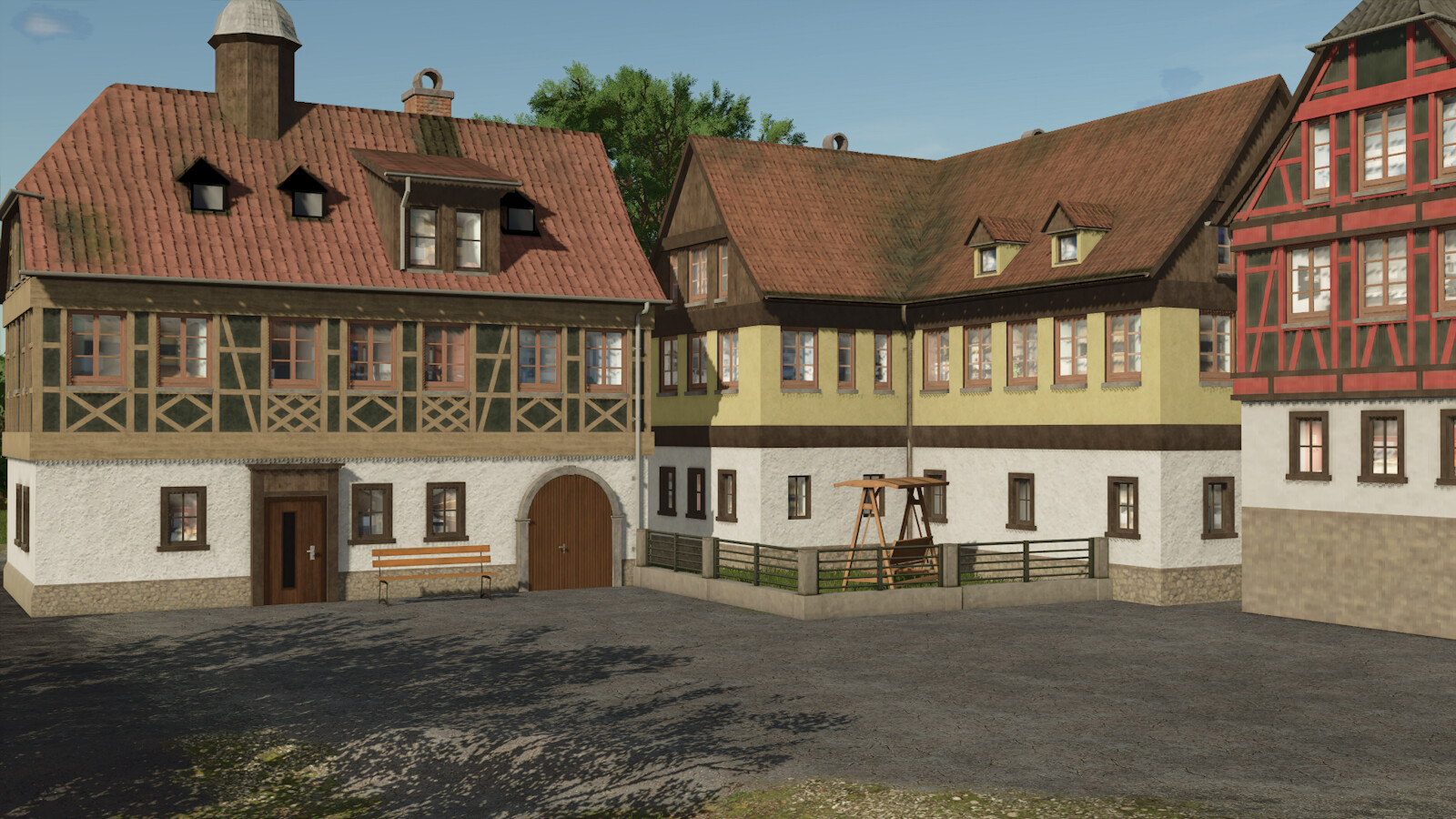 Timbered Houses