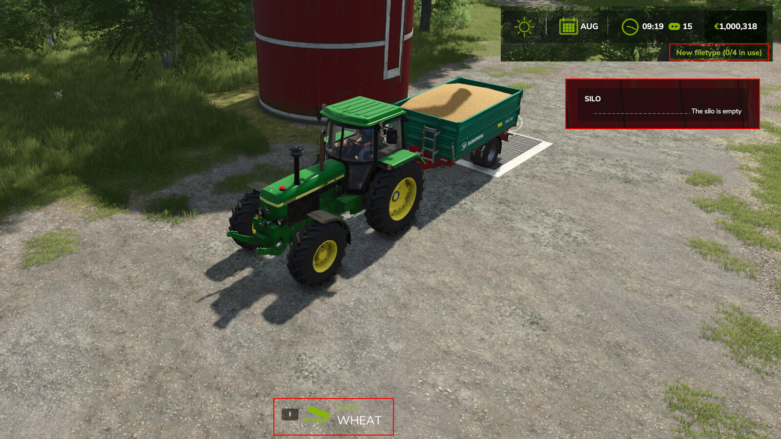 Silo Filltype Limiting
