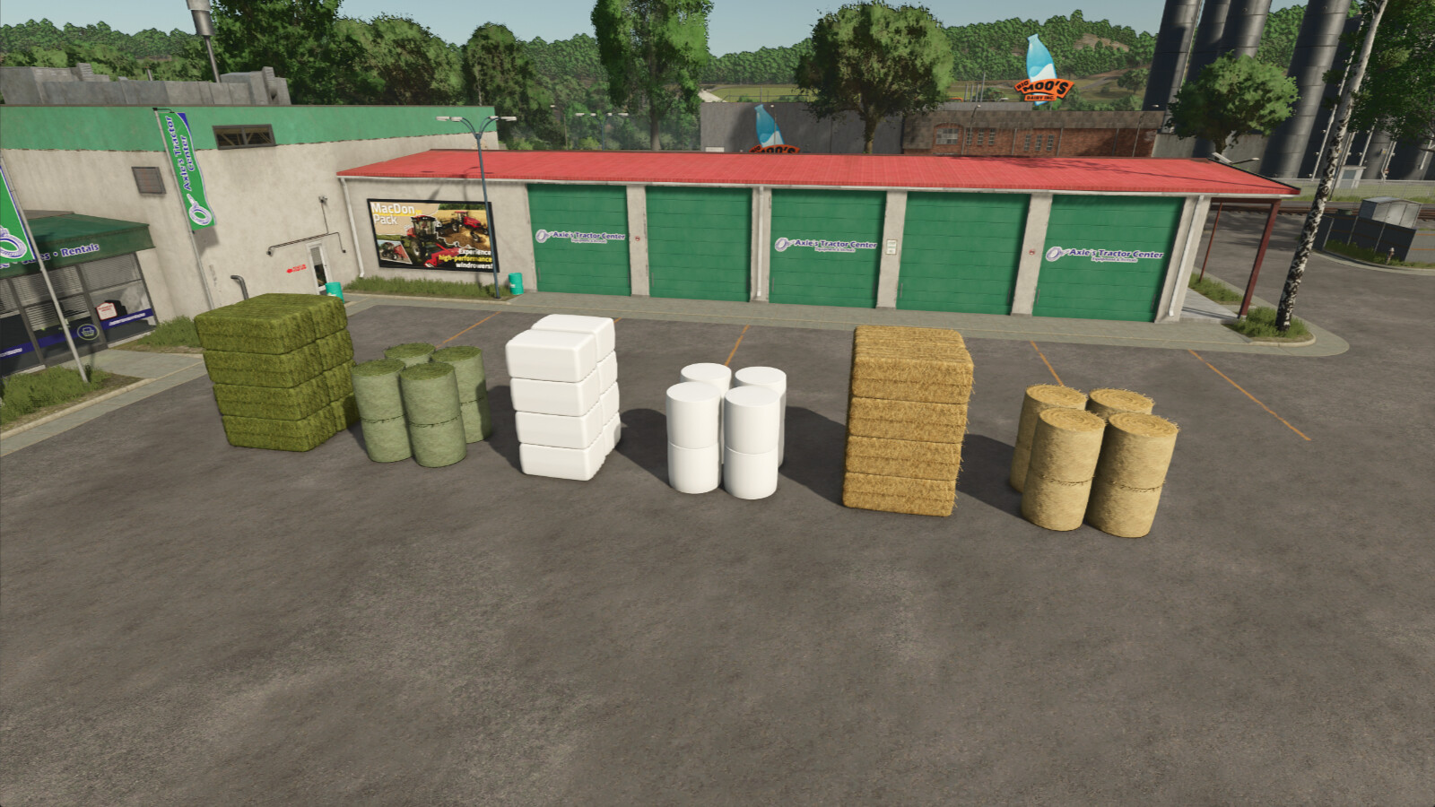 Liftable Pallets And Bales