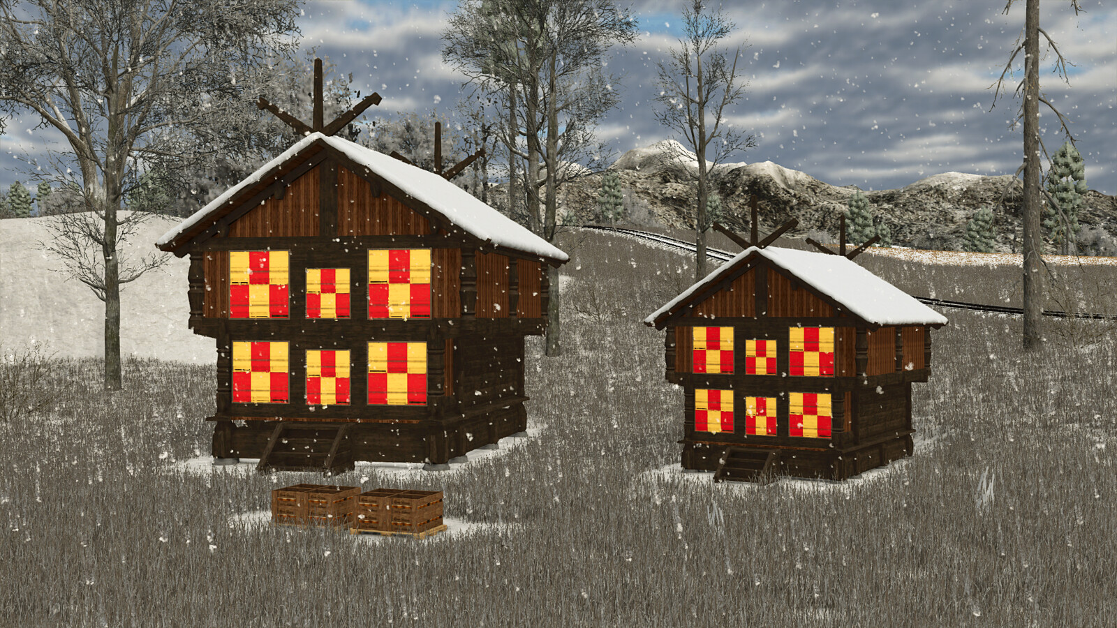 Wooden BeeHive