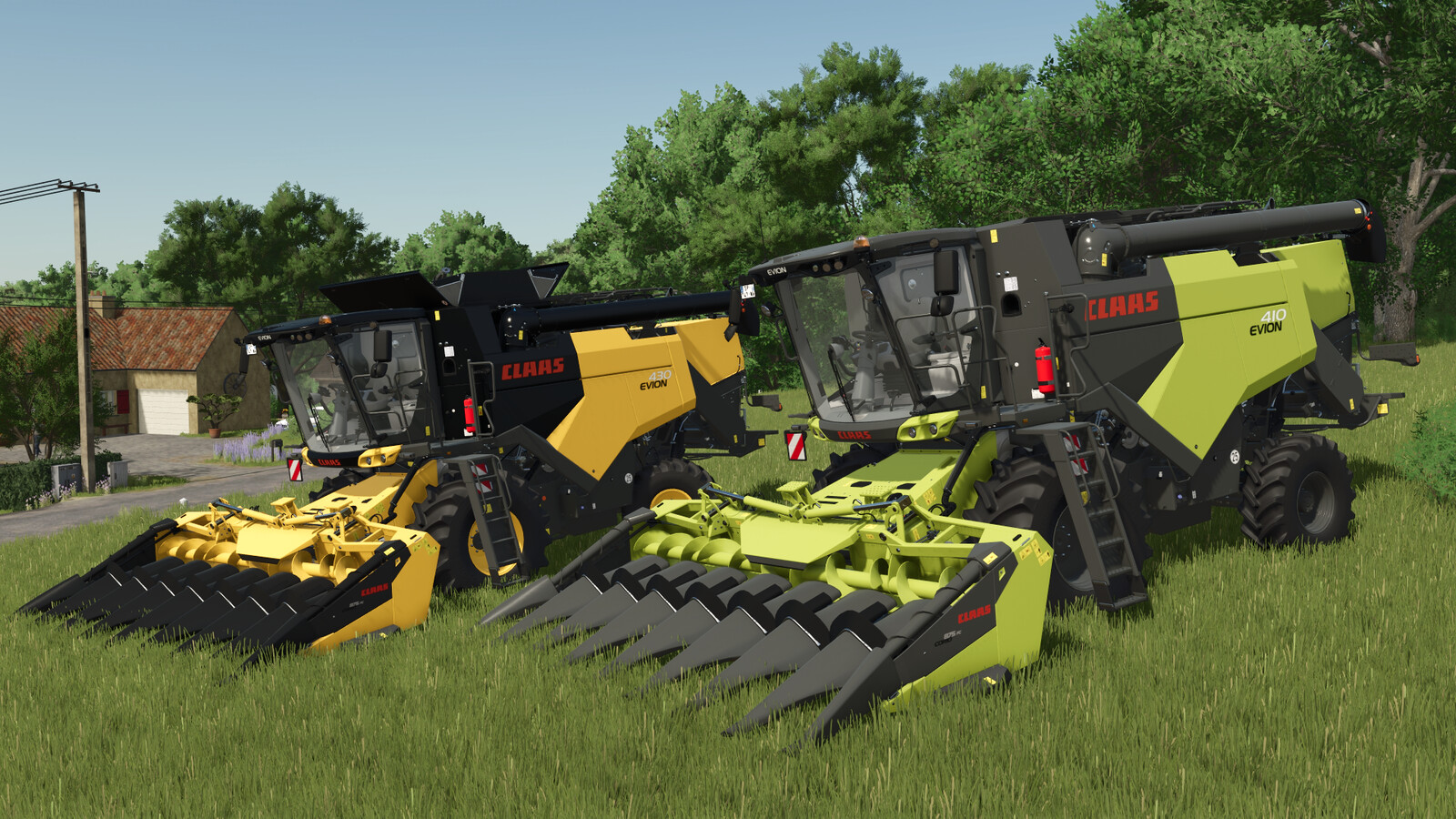 Pack CLAAS Evion 410-450 Series Montana