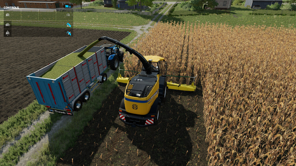 Pipe Control For Forage Harvesters