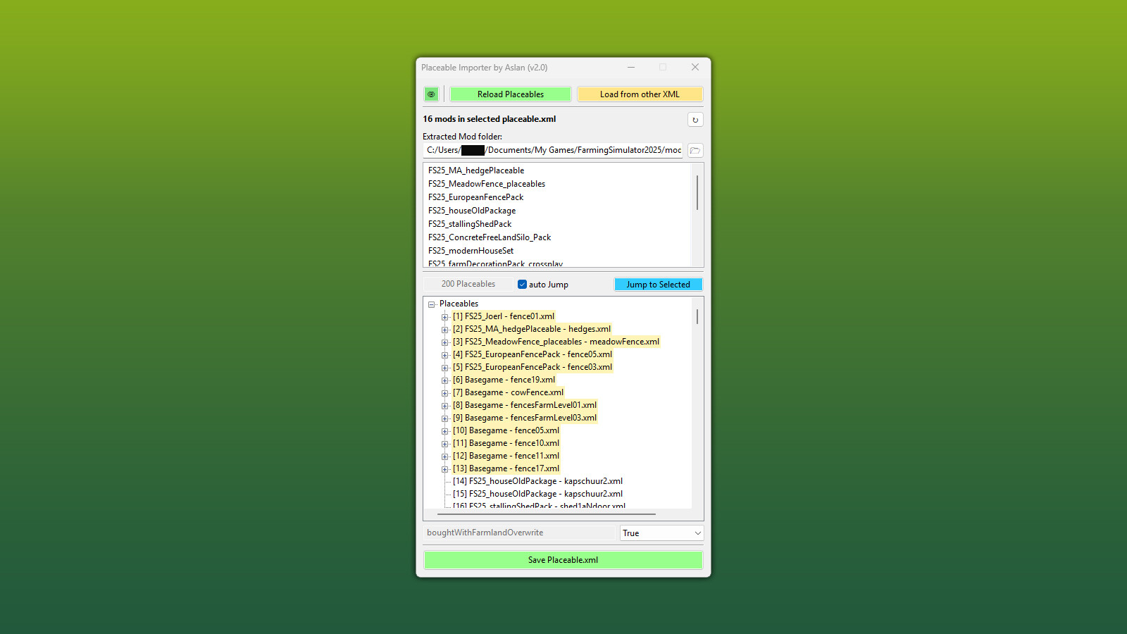 GE10 Script - Placeable Importer (Prefab*)
