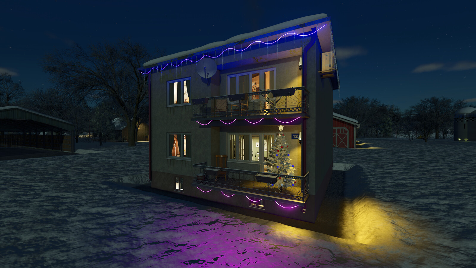 Two Story House