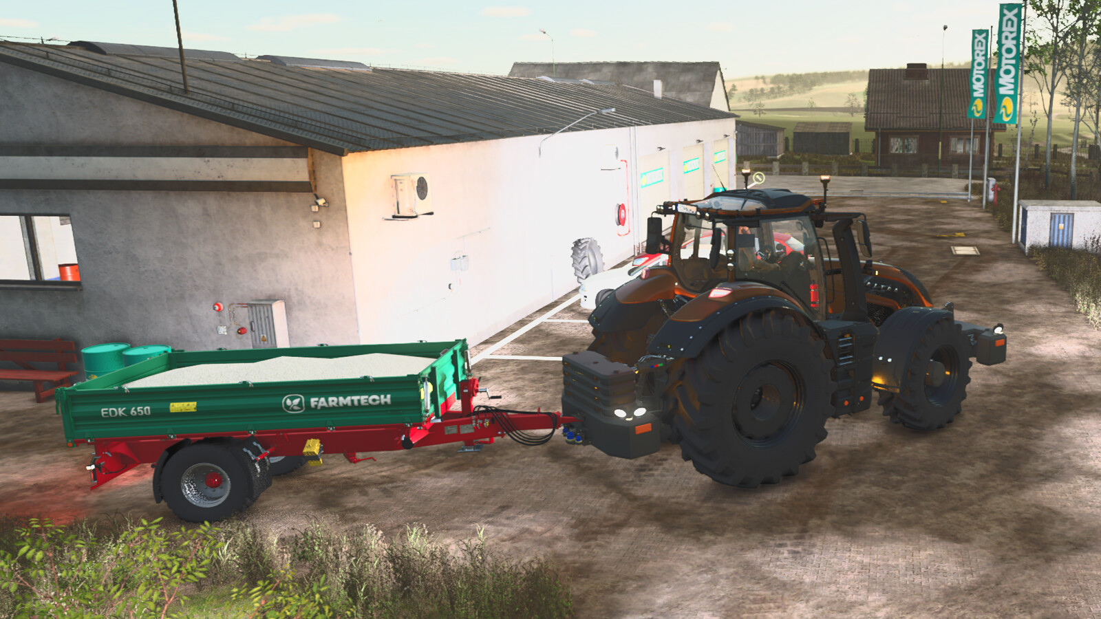 Hi-Vis LED-Lights Tractor Front Weight