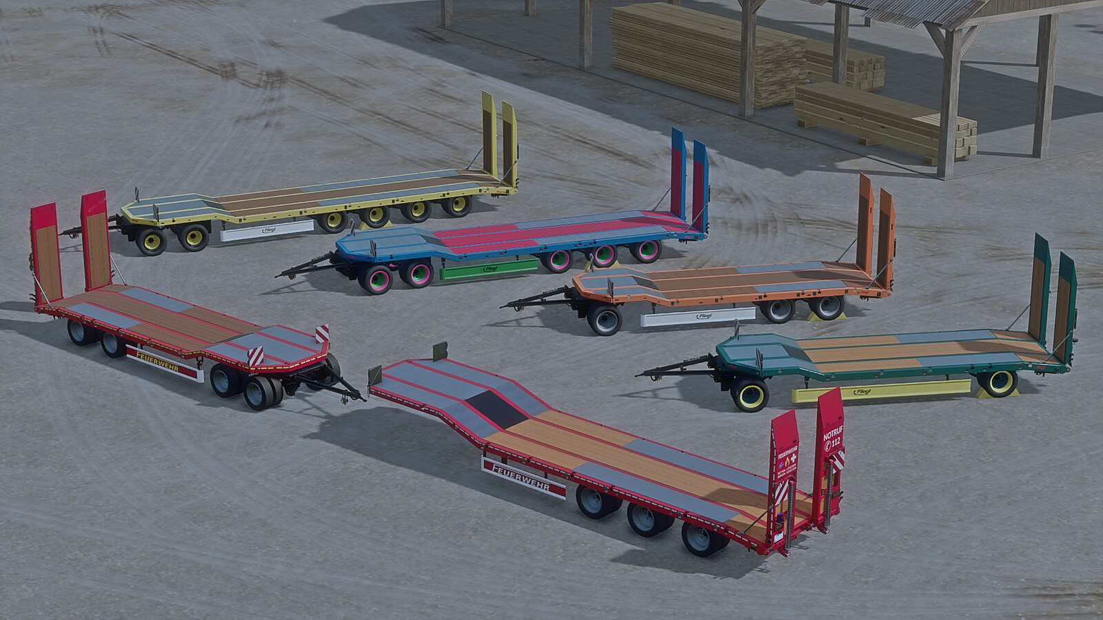 Fliegl Lowloader Pack