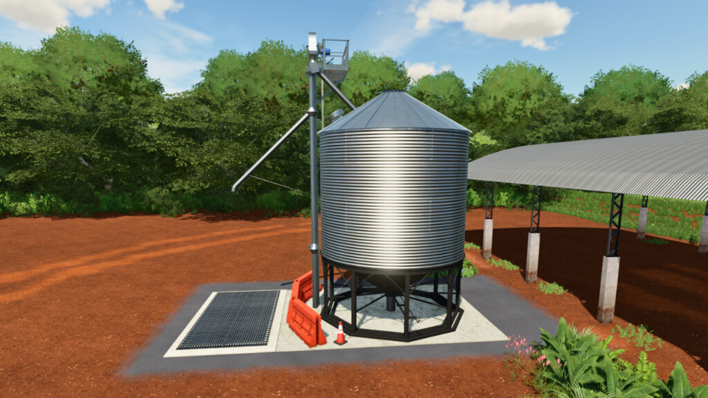 Small Farm Silo