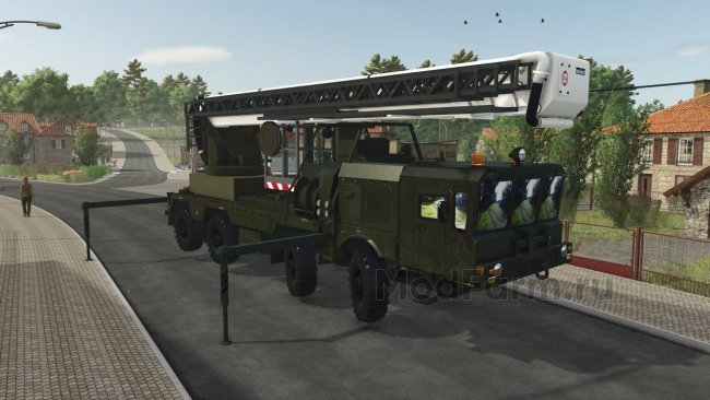 Мод «МЗКТ-7930 Автогидроподъемник» для Farming Simulator 25