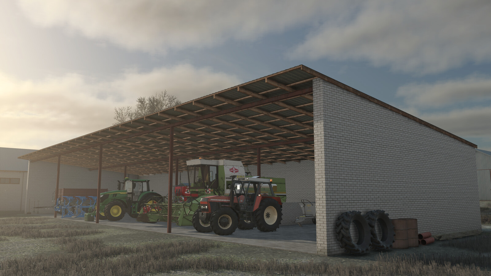 White Brick Barn