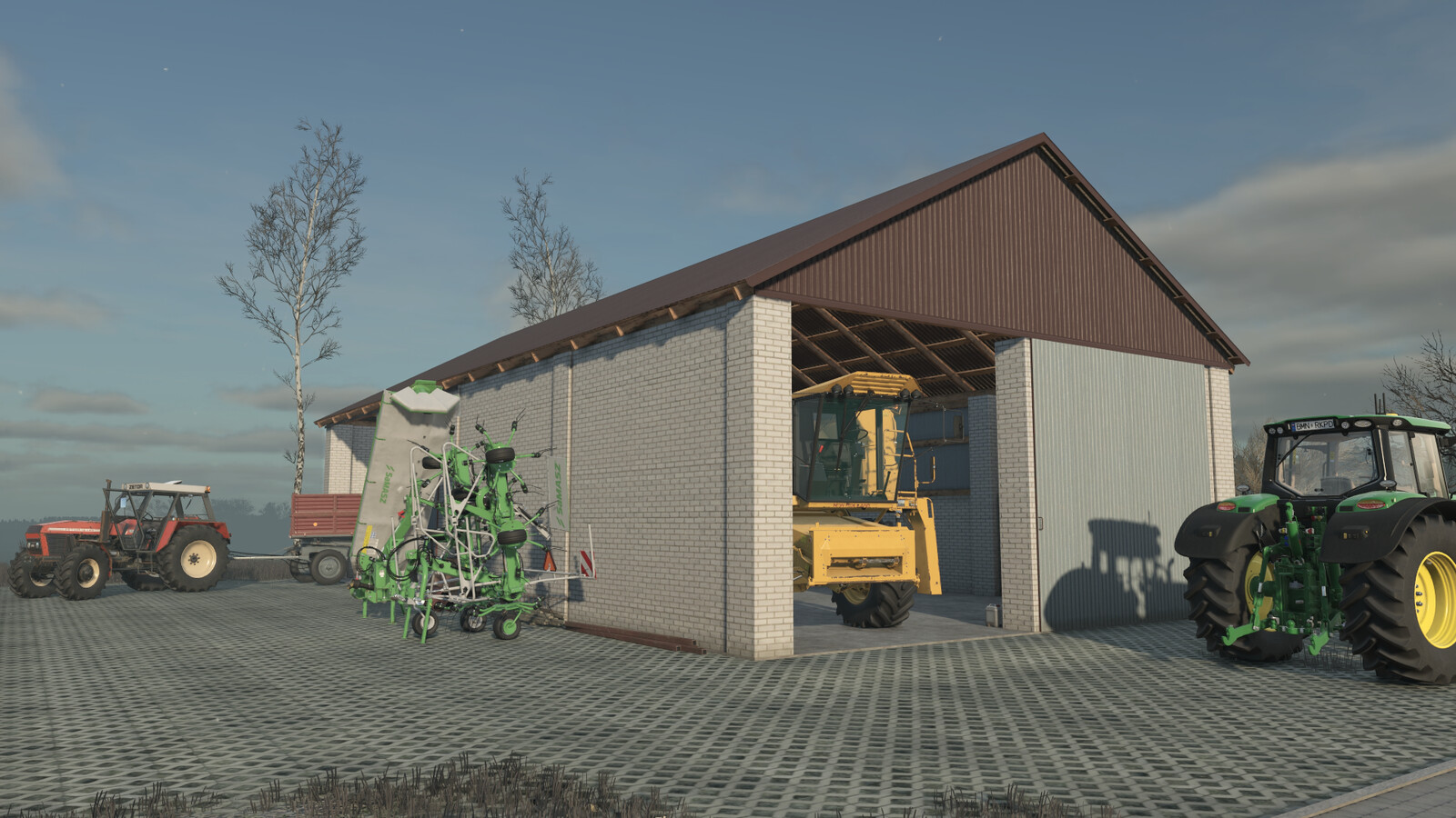White Brick Barn