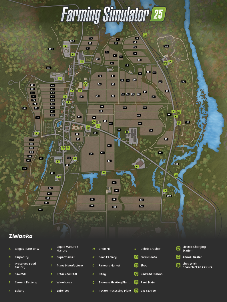 Download & Print Farming Simulator 25 Map Posters!