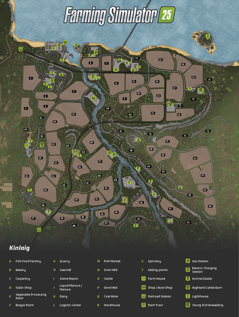 Download & Print Farming Simulator 25 Map Posters!