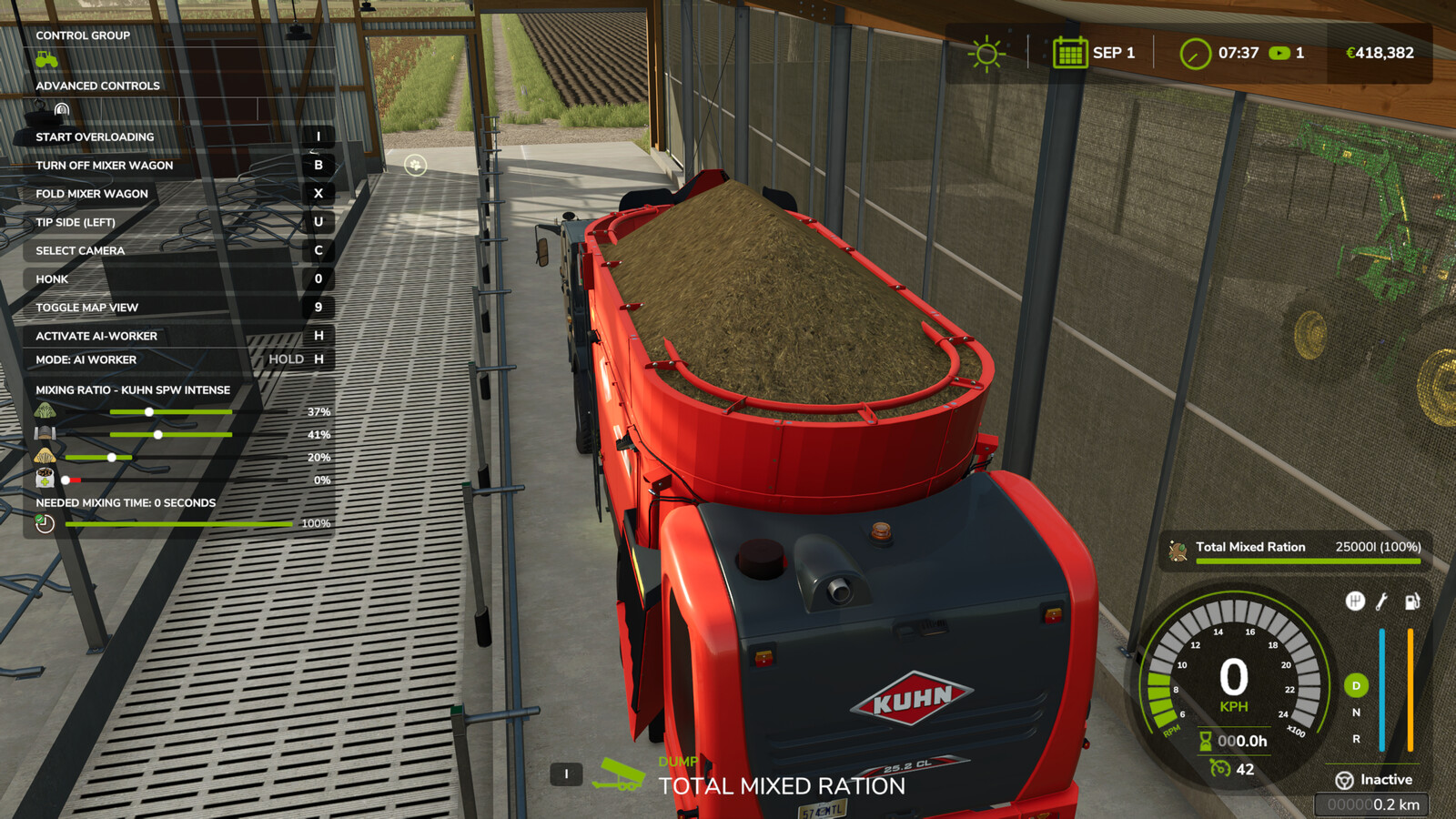 Enhanced Mixer Wagons