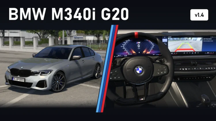 BMW M340i xDrive (G20) 1.61x v1.4.1 (Hotfix)