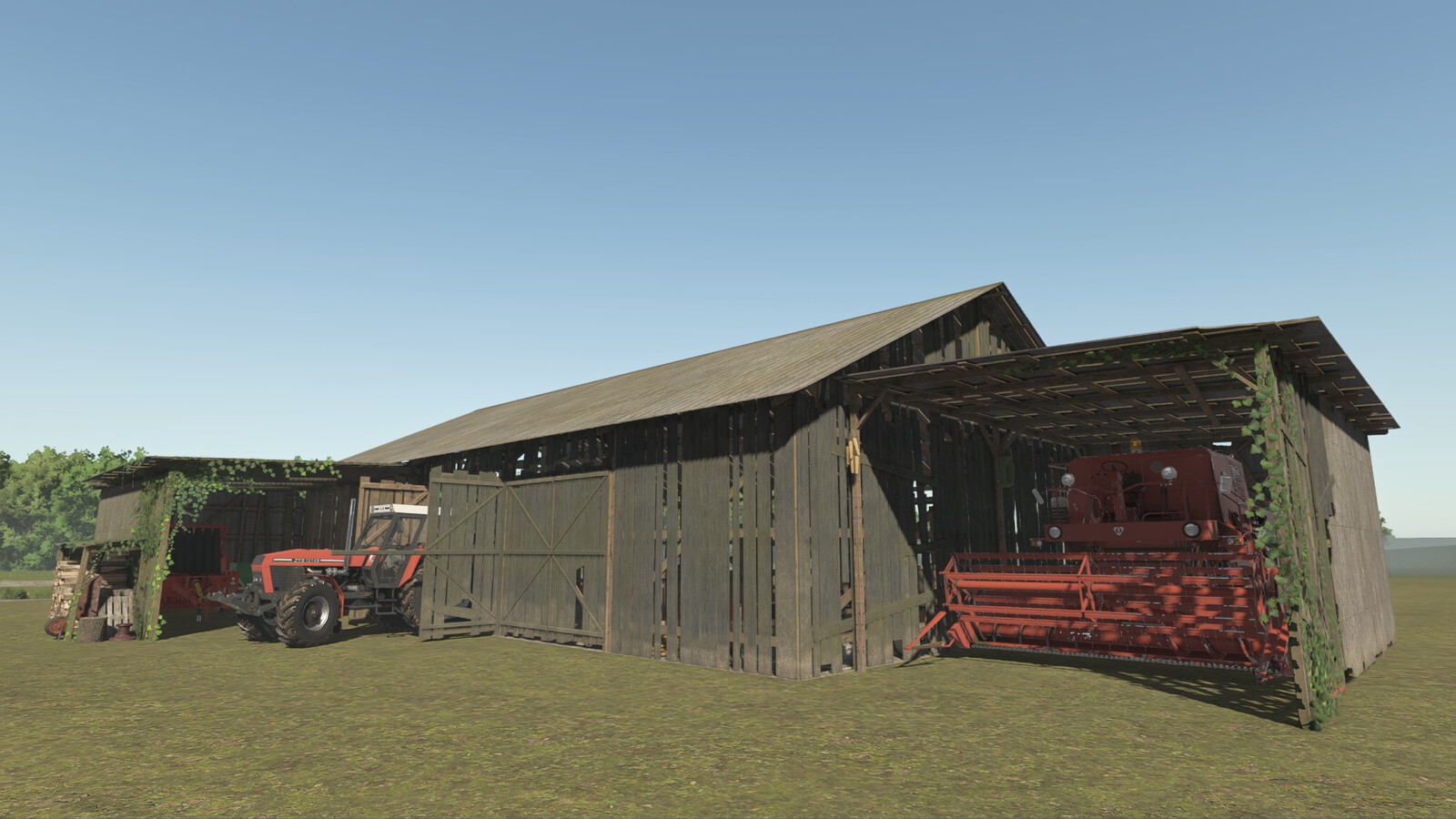 Big Barns With Sheds