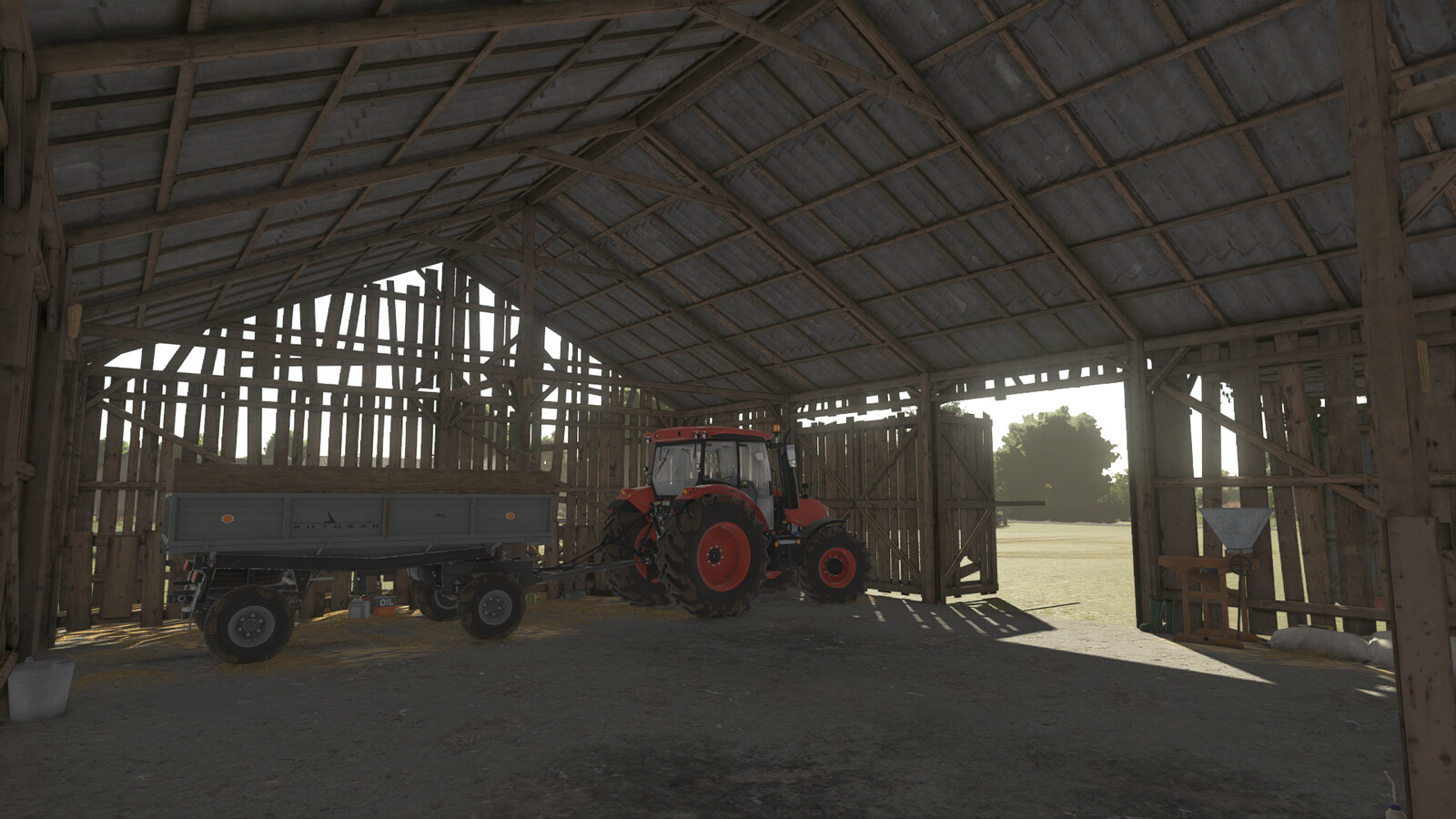Big Barns With Sheds
