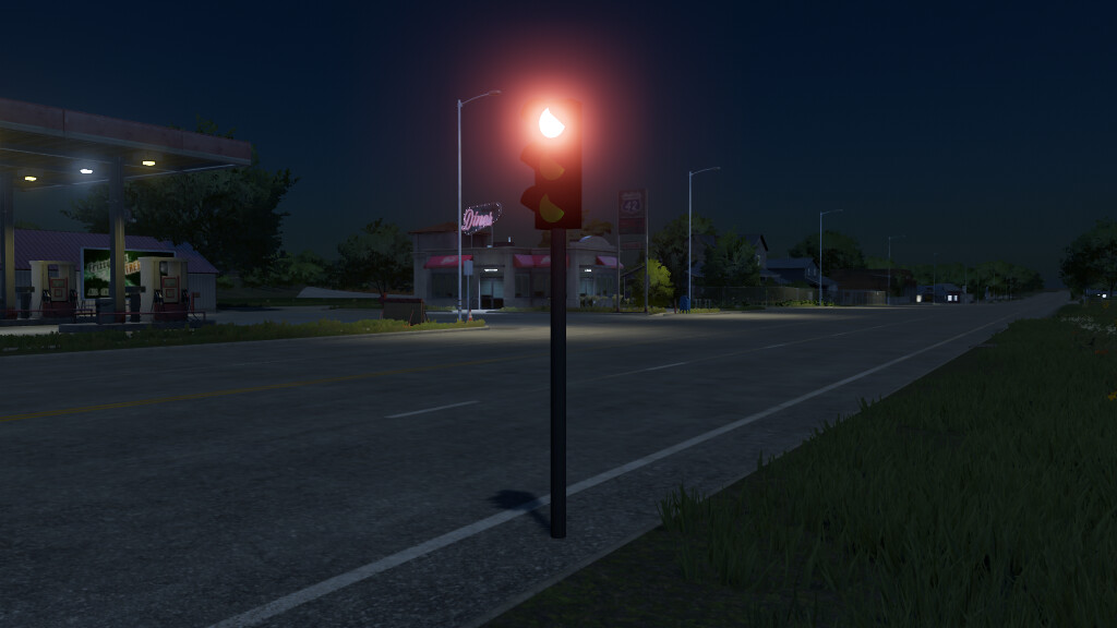 Placeable Traffic Light (Functional)