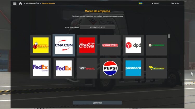 COMPANY LOGOS ETS2 BY RODONITCHO MODS 1.40 1.61 06 10 2026