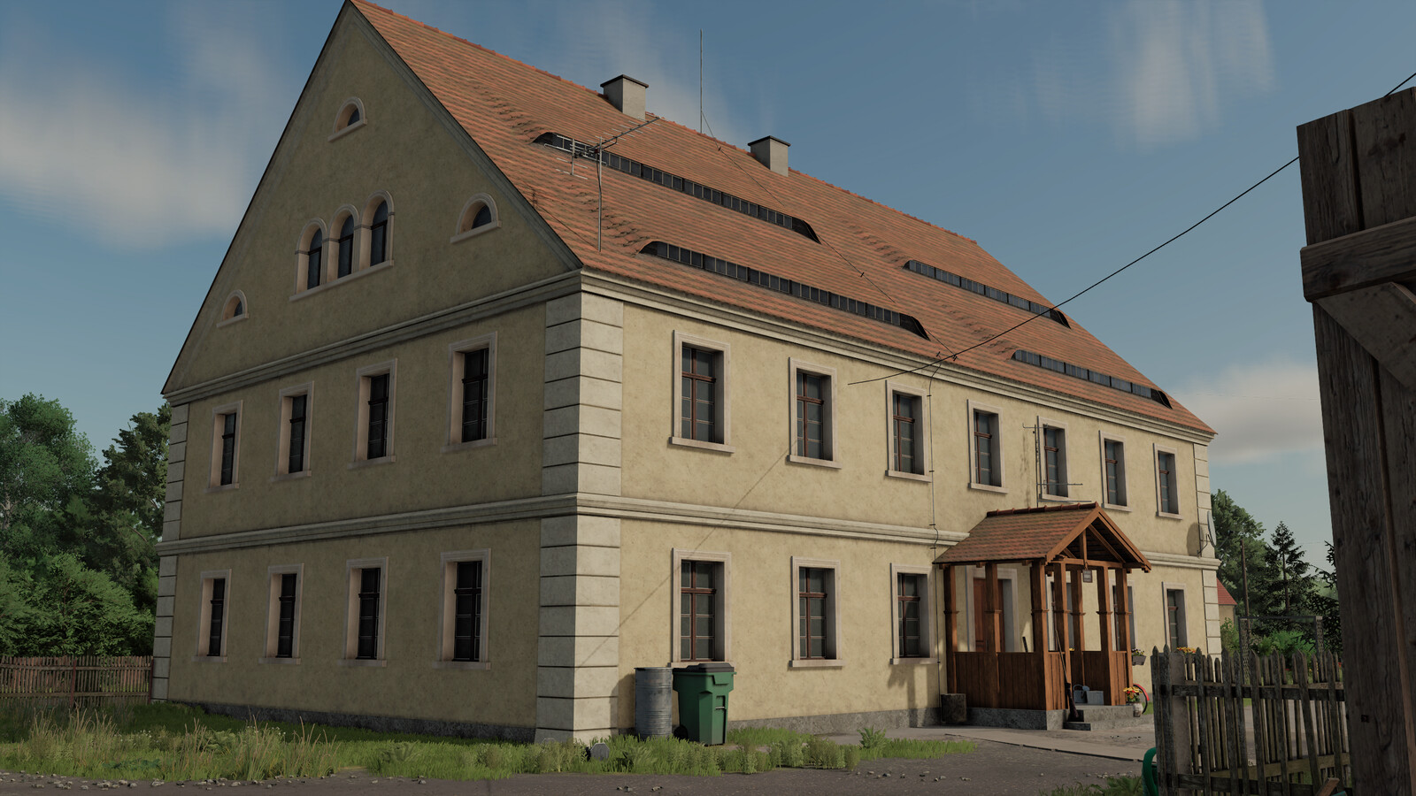 Gabled Farmhouse