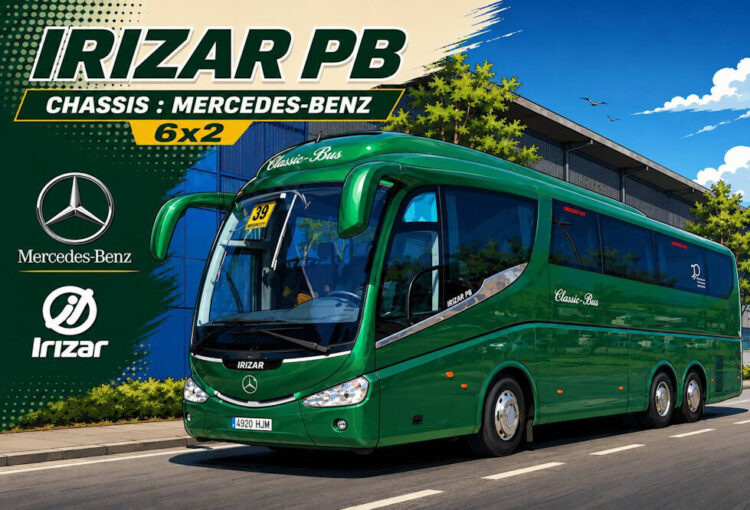 Irizar PB 6×2 Mercedes-Benz v1.1 ETS2 1.61
