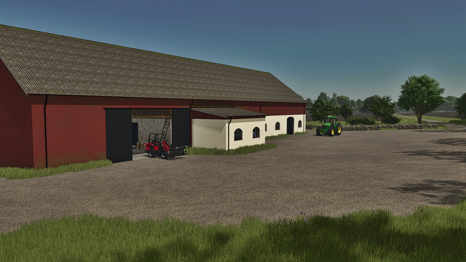 Old Cow Barn With Storage
