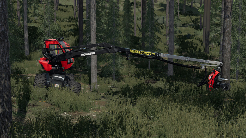 Komatsu 931 Harvester Pack