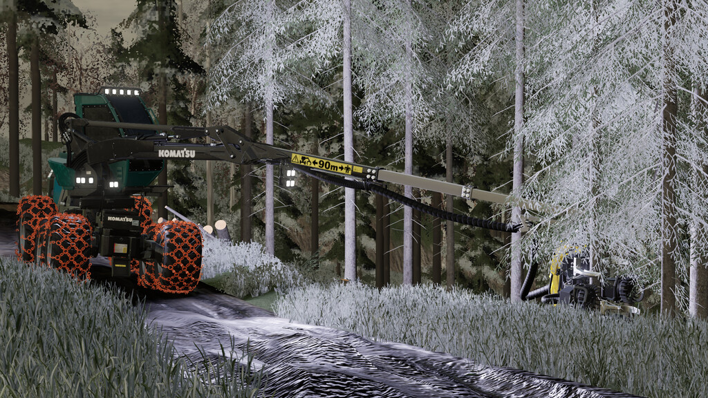 Komatsu 931 Harvester Pack
