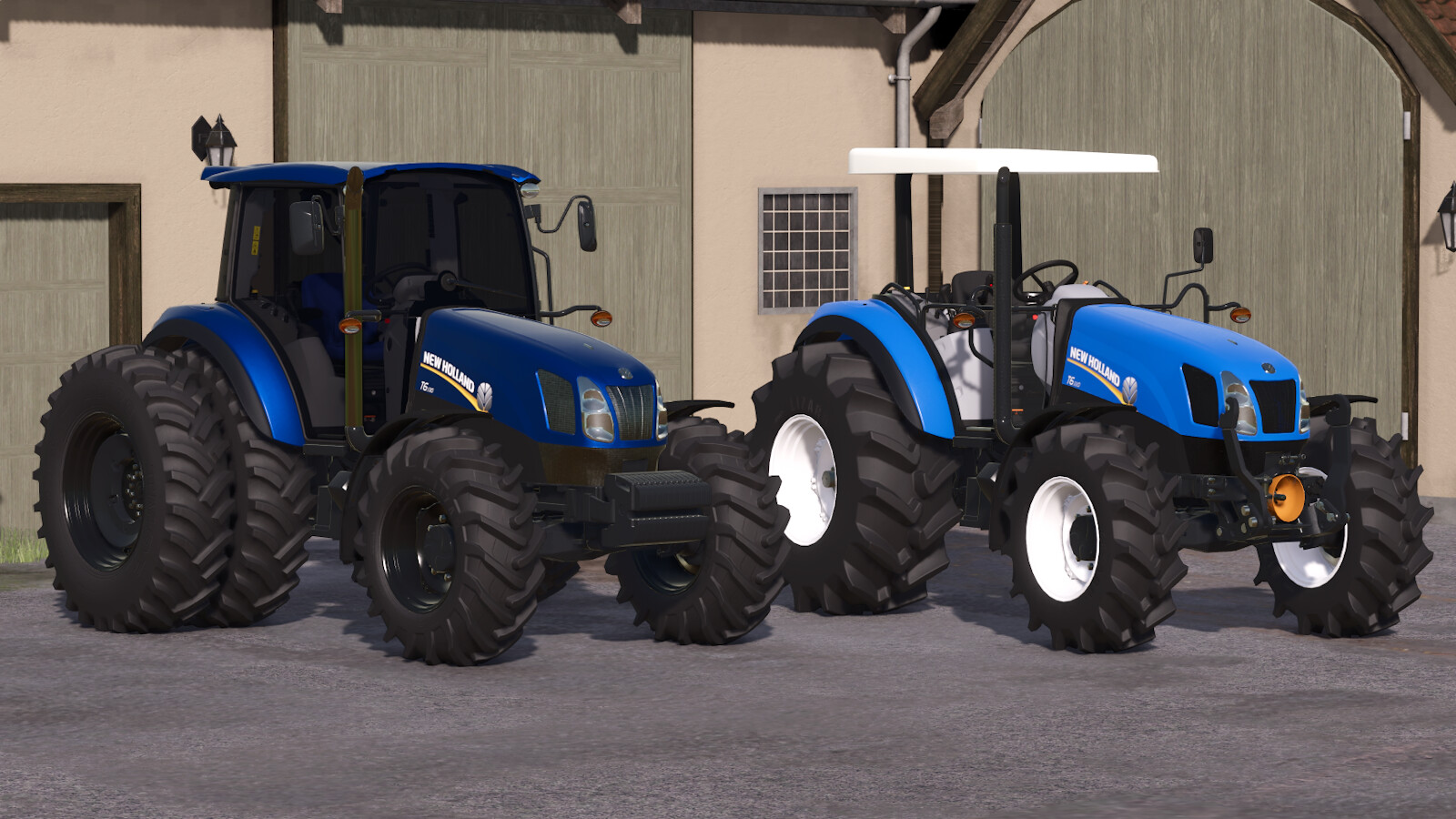 New Holland T6110 And 665TL