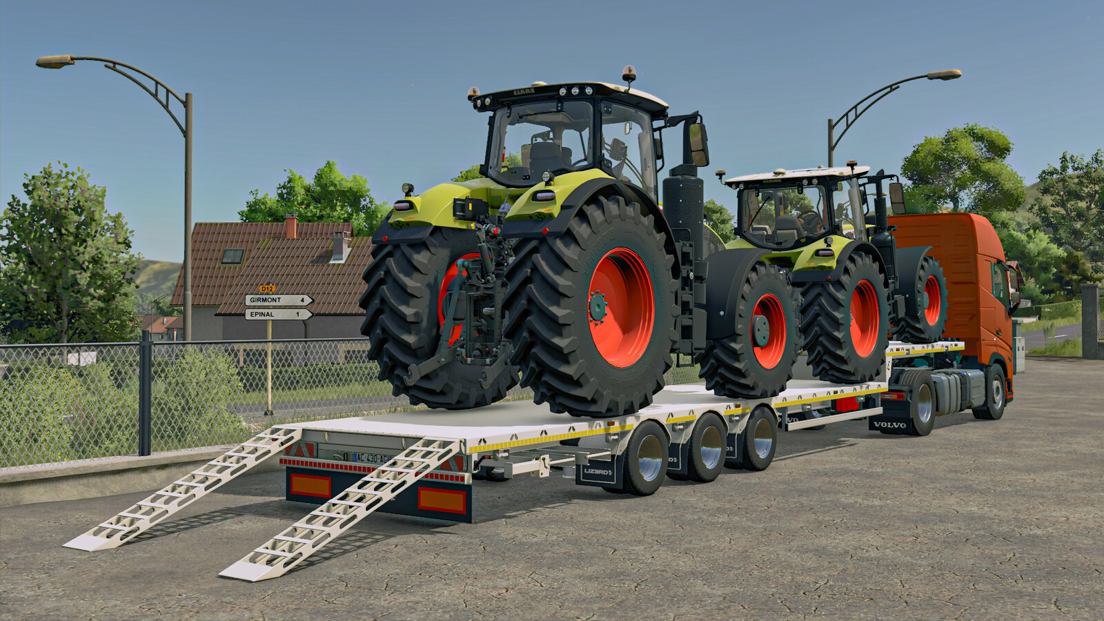 Lizard Straw Bale Semitrailer