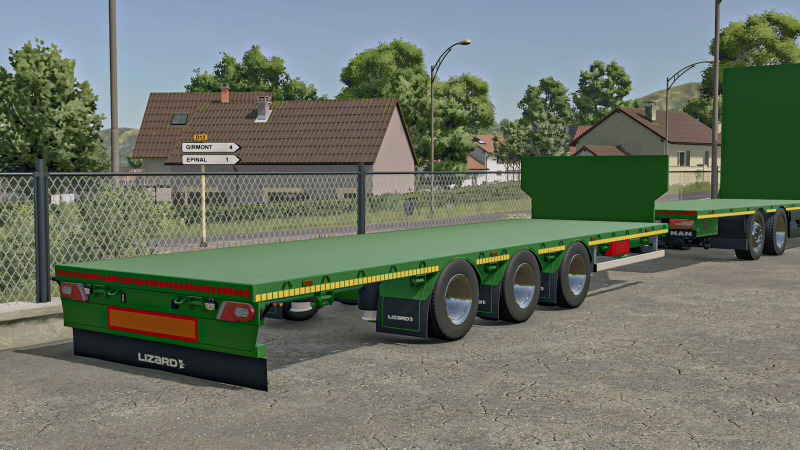 Lizard Straw Transport Trailer