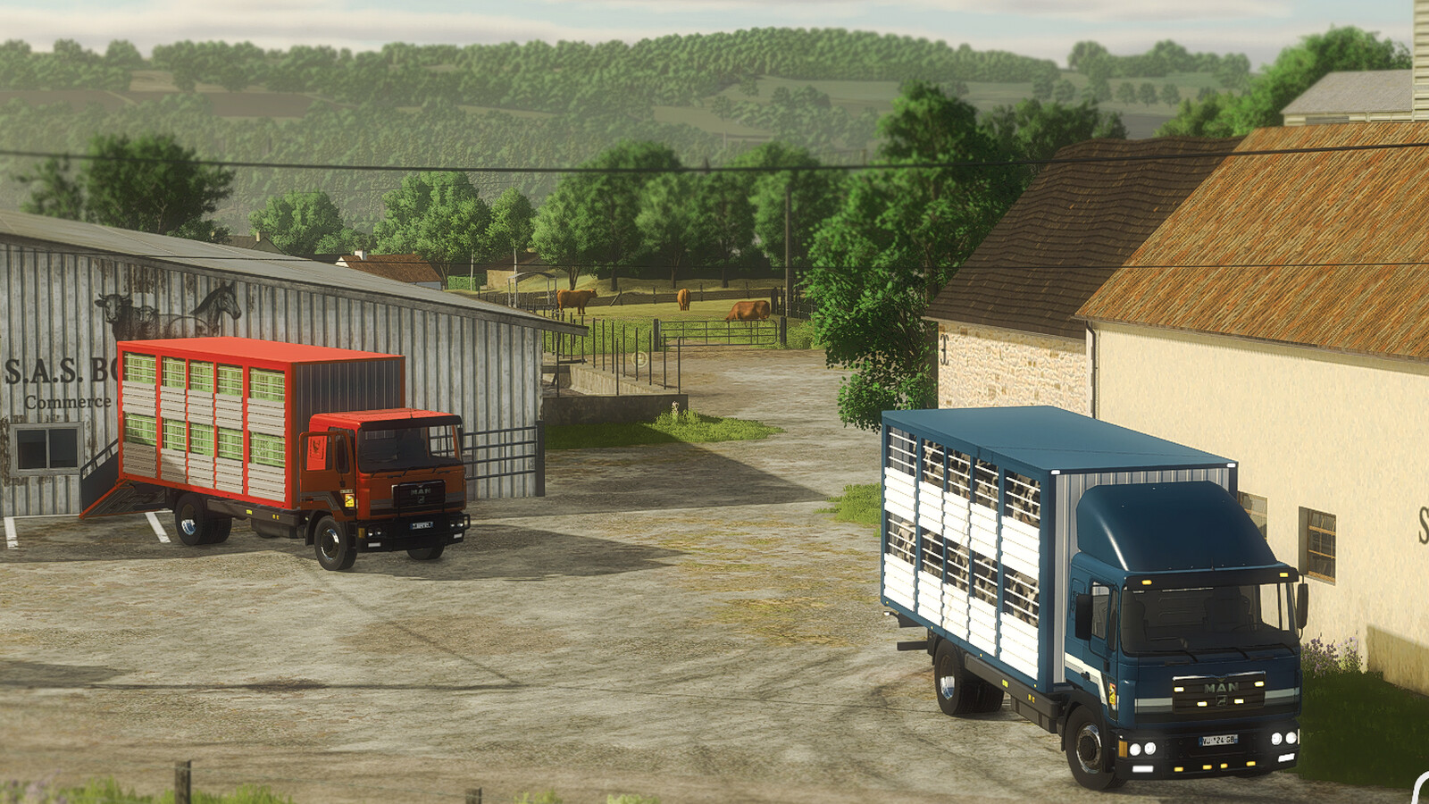 Livestock Transporter MAN 19.403