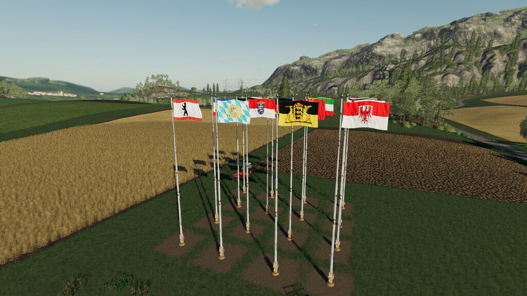 Flags Of German Federal States Prefab (Prefab*)