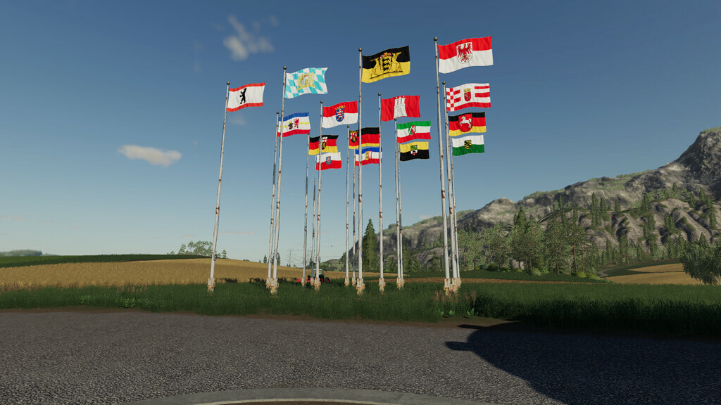 Flags Of German Federal States Prefab (Prefab*)