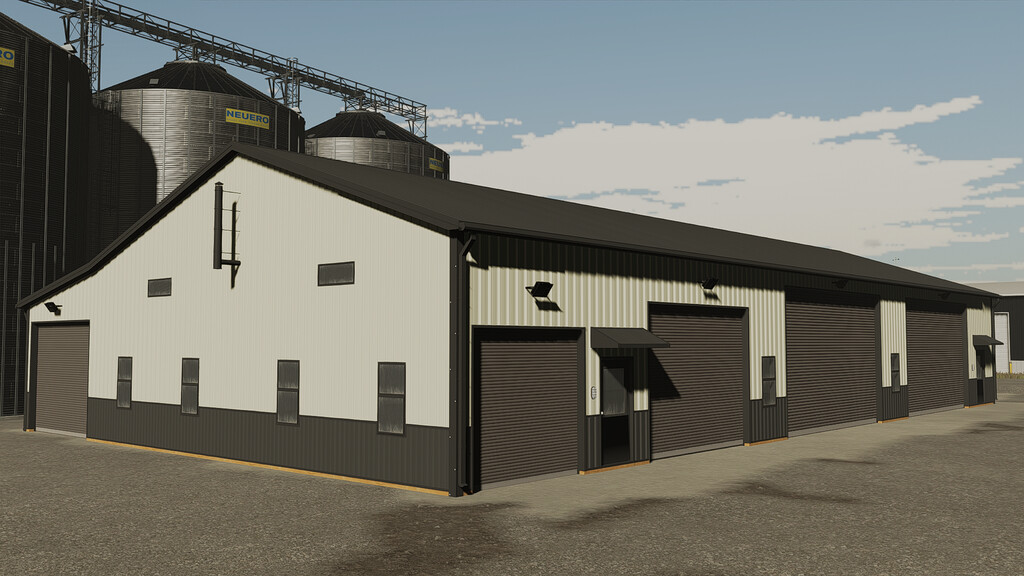 Metal Garage Or Workshop