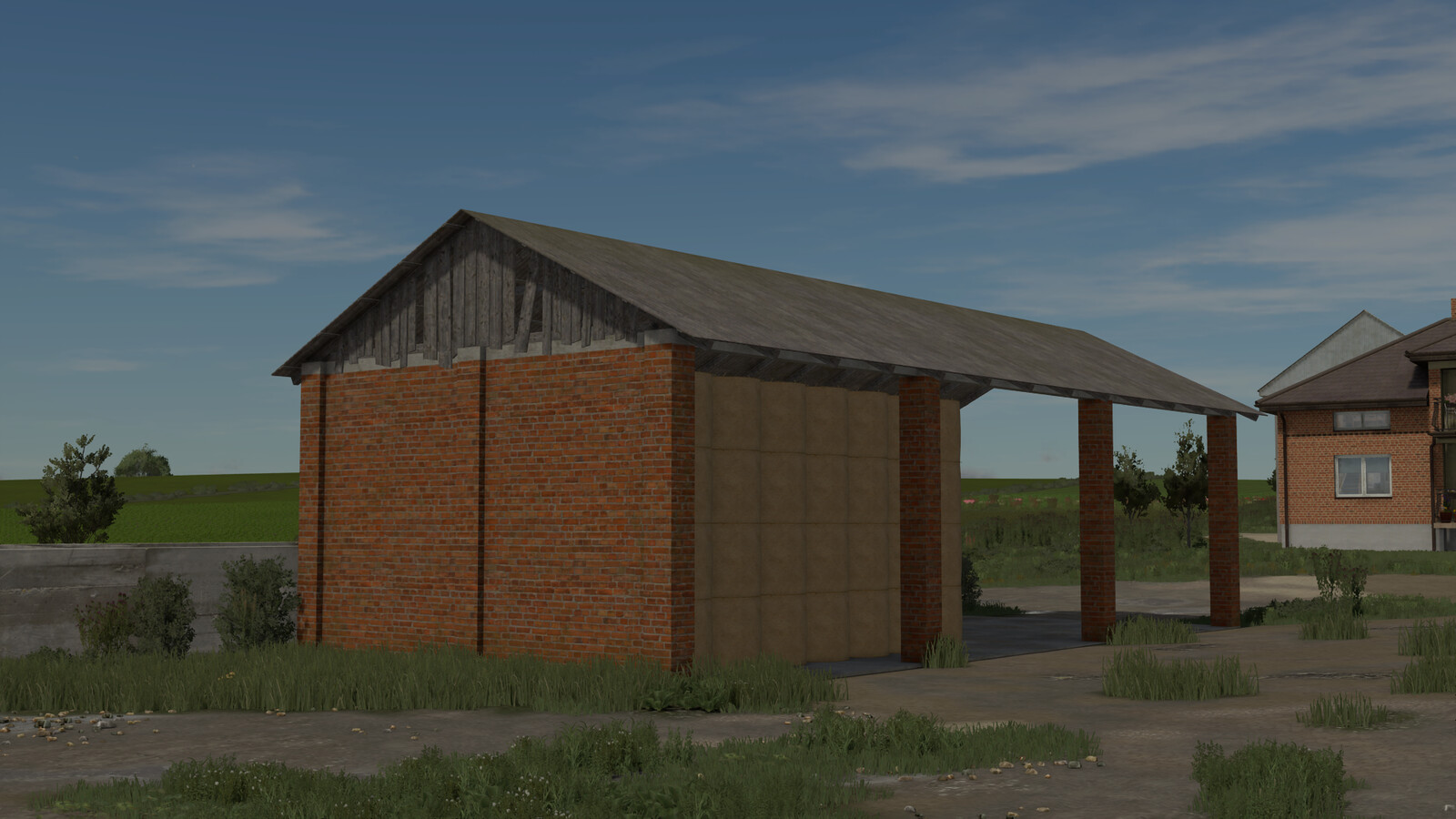 Straw Shed