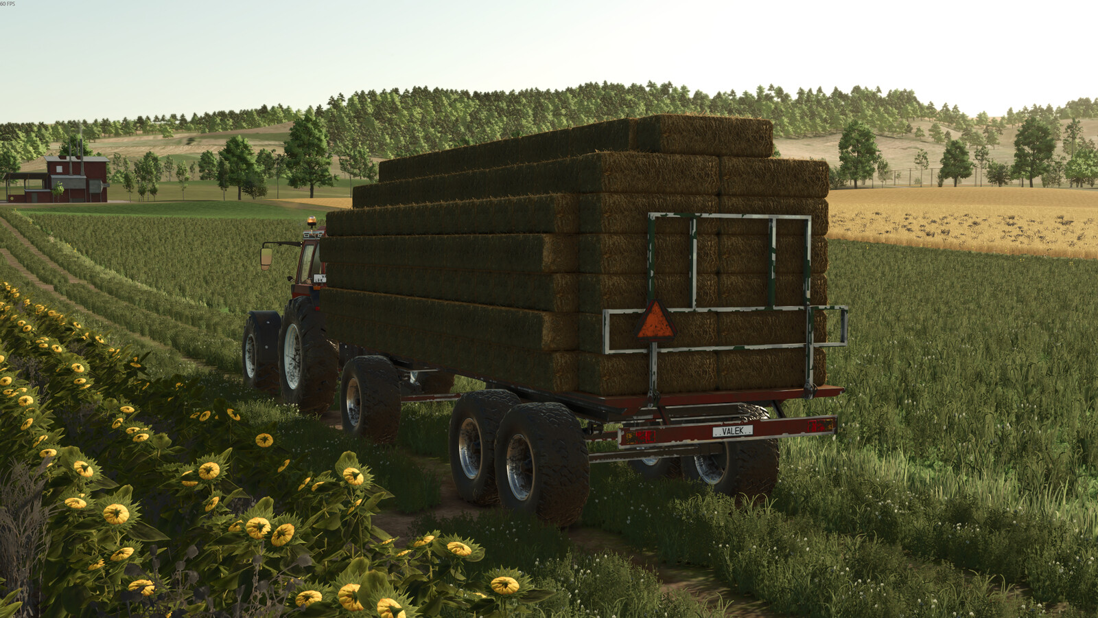 Homemade Bale Trailer