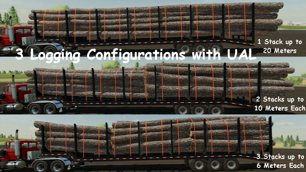 53' Dropdeck Trailer Autoload Bales