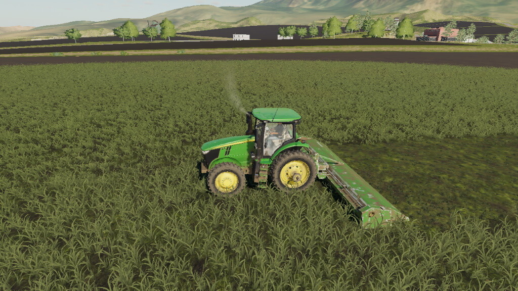 John Deere 520 Flail Mower