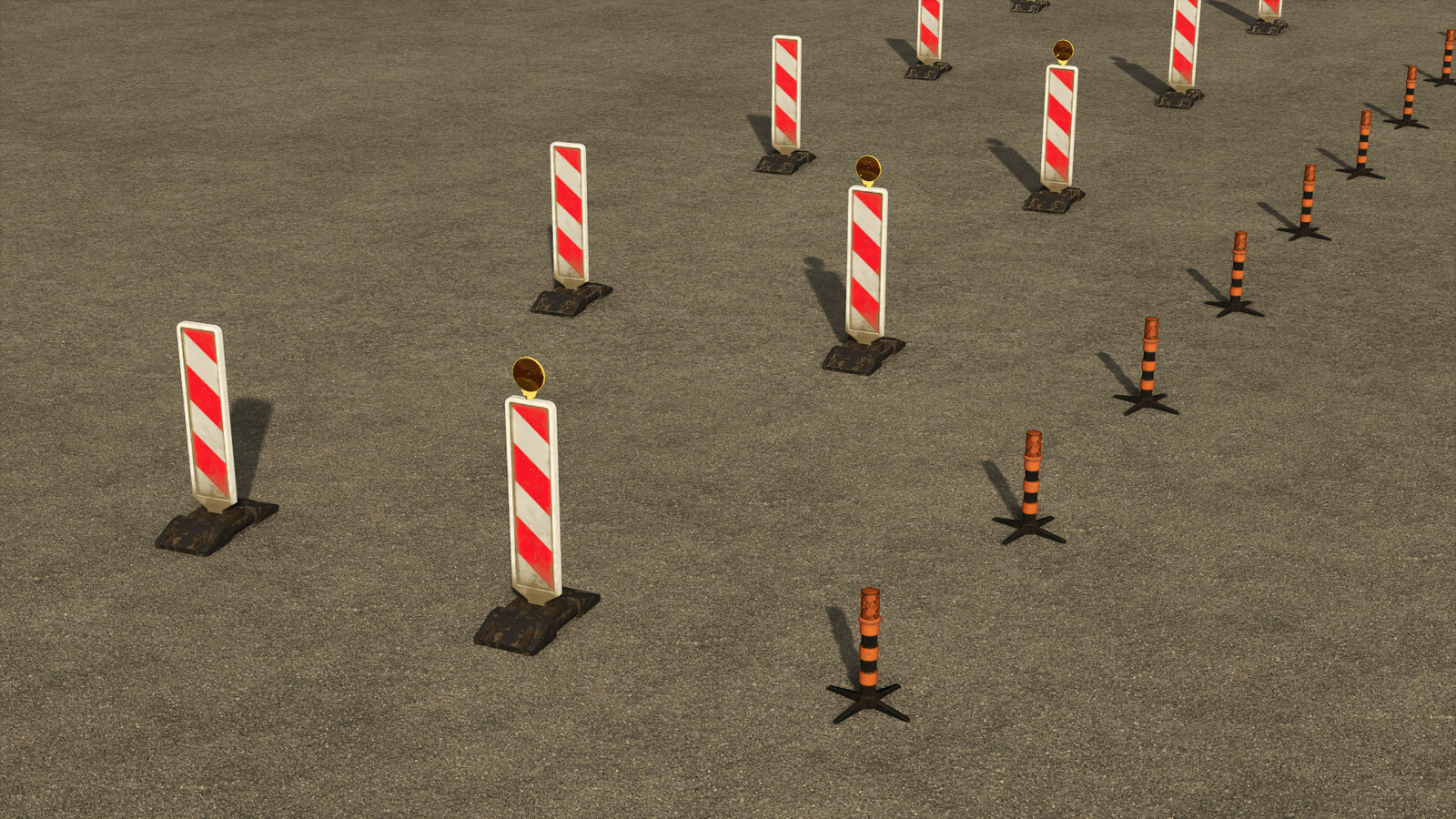 Placeable Construction Signs