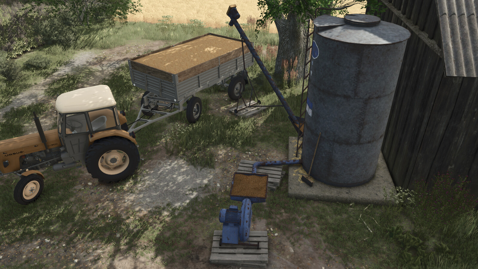 Old Grain Silo