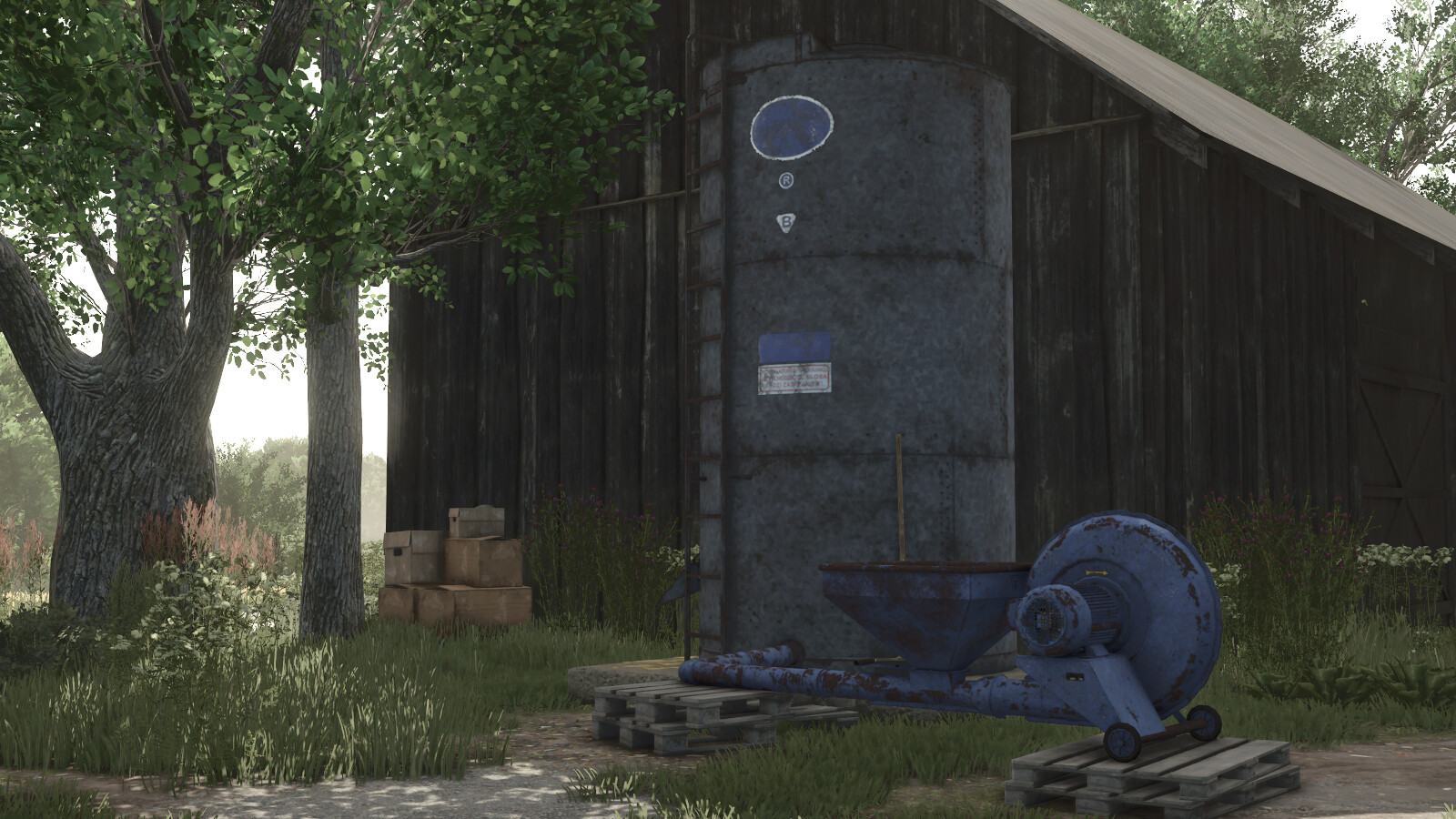 Old Grain Silo