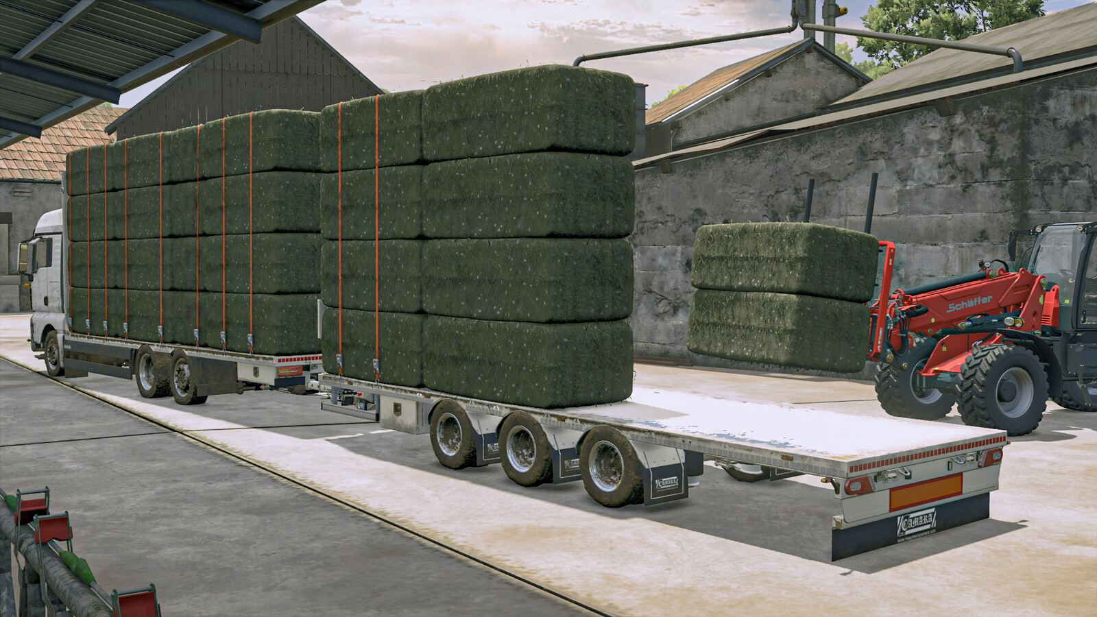 Camara Straw Transport Trailer