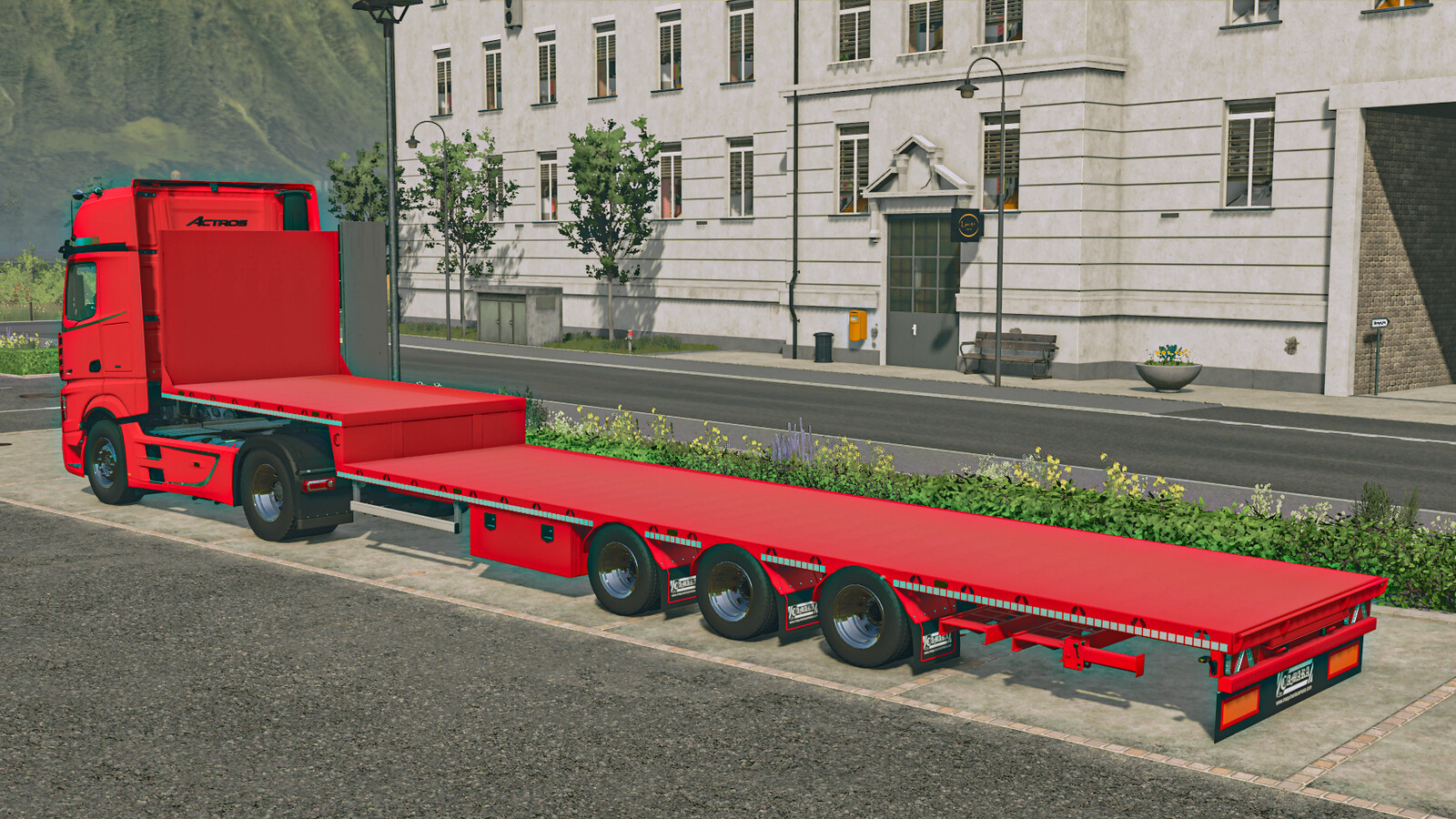 Camara Straw Bale Semitrailer