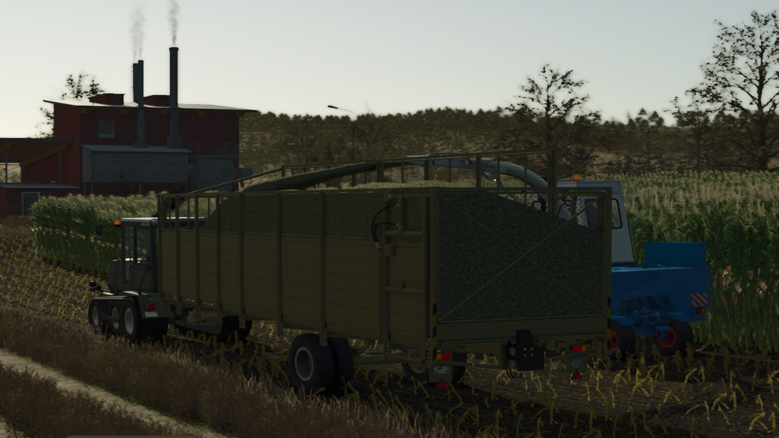 HTS 50.04-2 Large Volume Trailer And HTS 50.04 High-Pressure Baletrailer