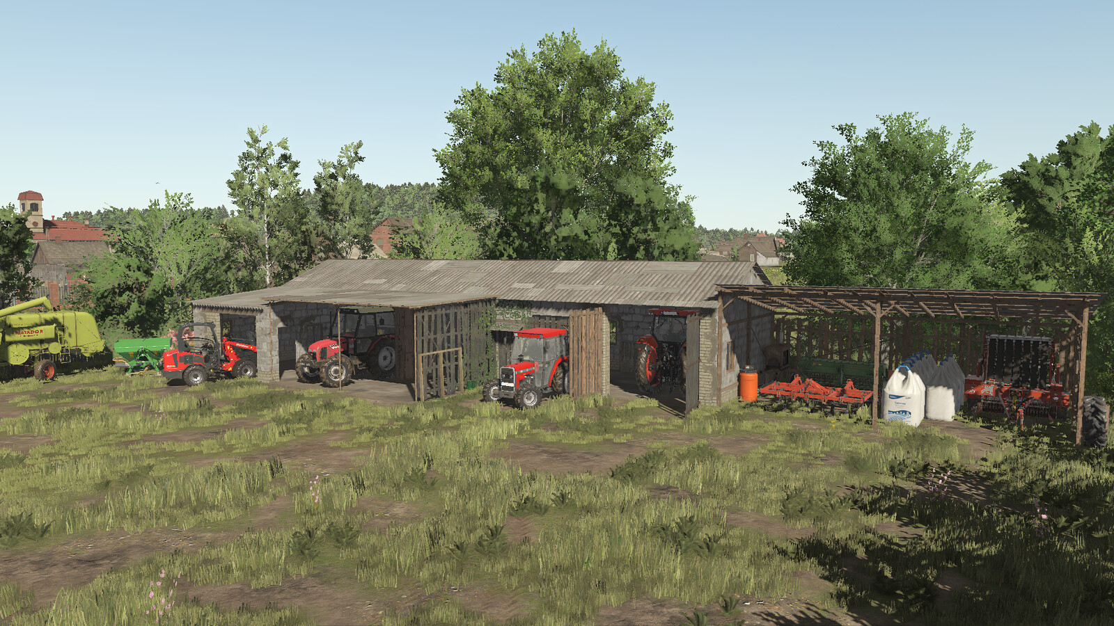 Building With Shed