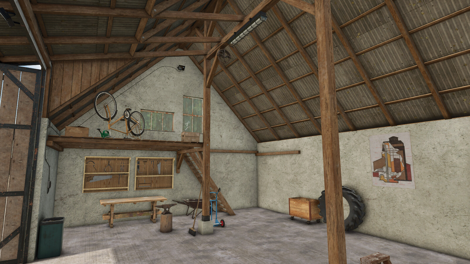 Homemade Big Garage