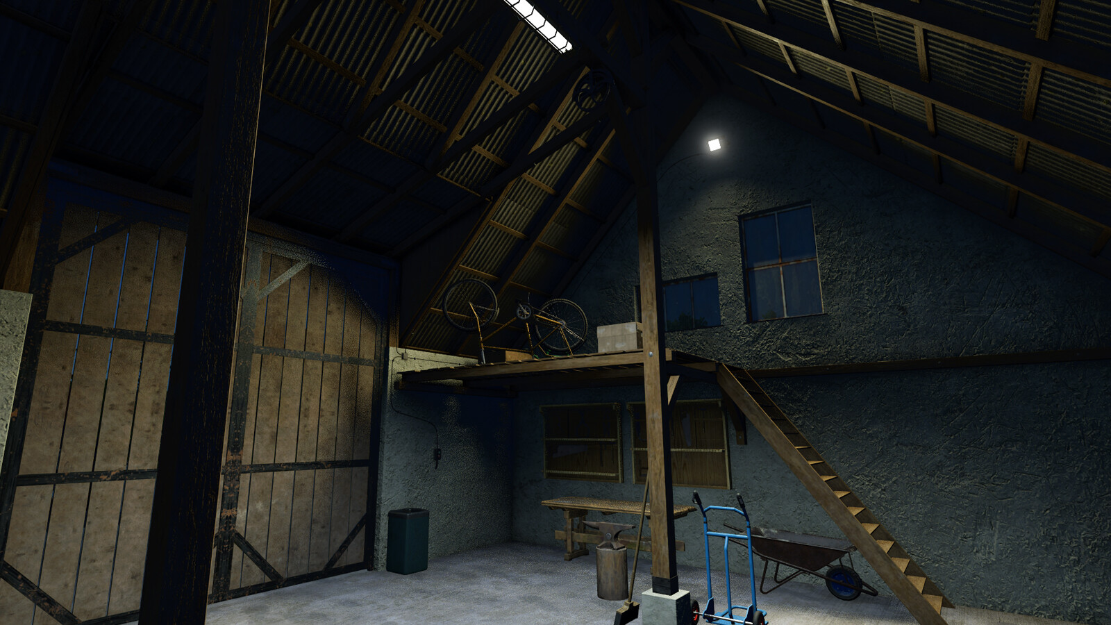 Homemade Big Garage