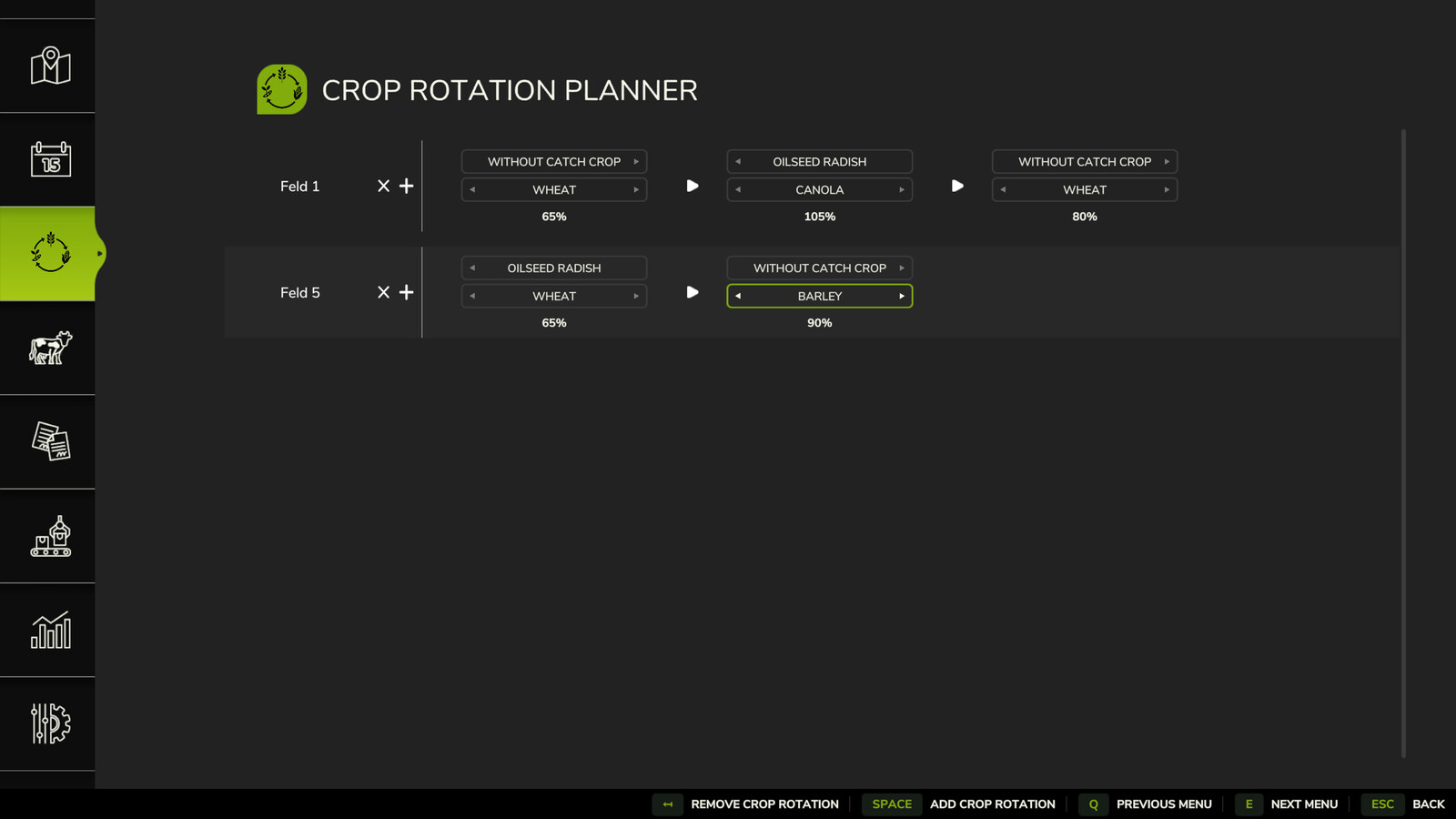 Crop Rotation